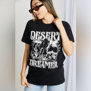 mineB Full Size DESERT DREAMER Graphic Tee